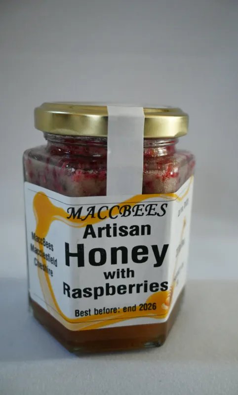 Artisan Honey with Raspberries 227g