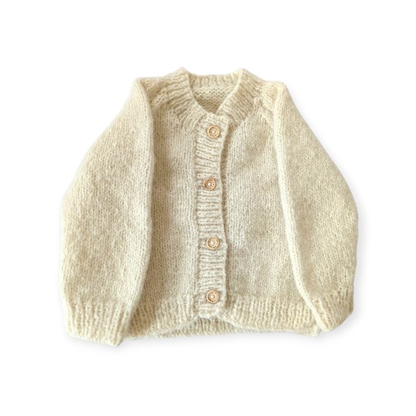 Baby Alpaca and Merino Wool Regal Cardigan 6-9 months