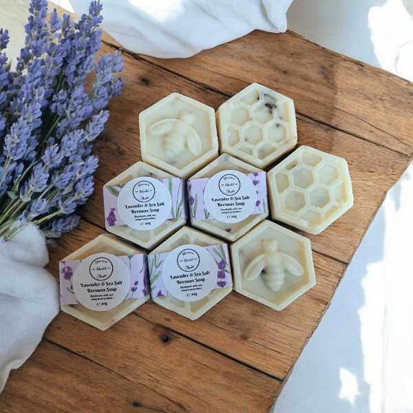 Beeswax Guest Soap 20g | Lavender