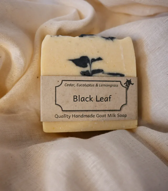 Product: Black Leaf Handmade Goat's Milk Soap