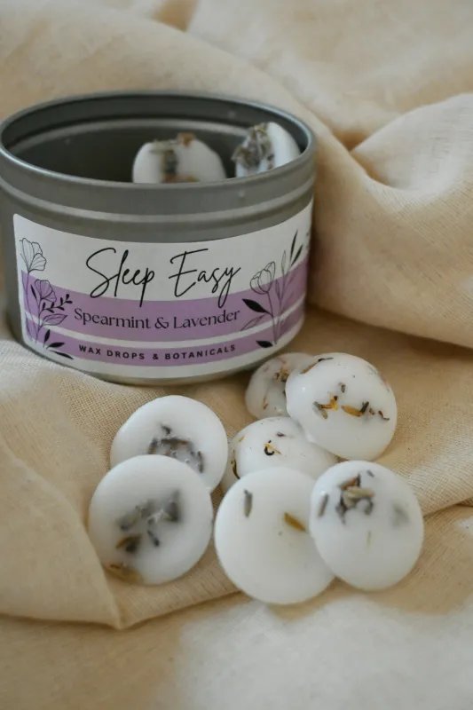 Botanical Sleep Easy Wax Drops | Lavender and Spearmint