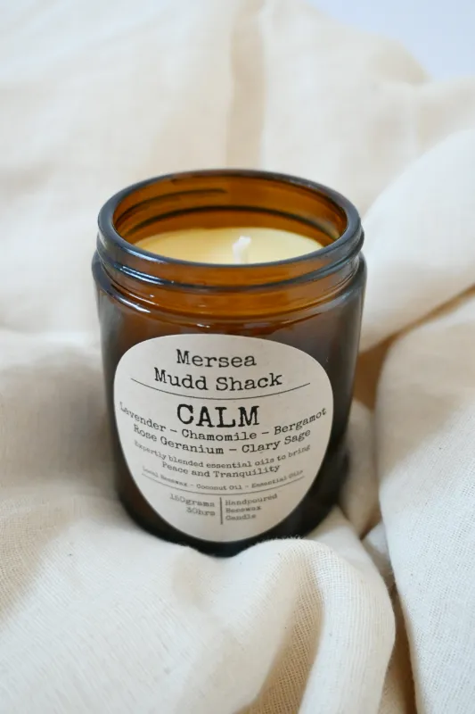 Product: Calm Aromatherapy Beeswax Candle