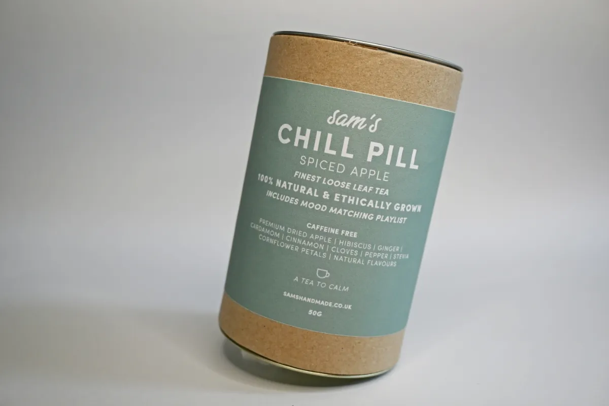 Chill Pill Spiced Apple Handmade Tea