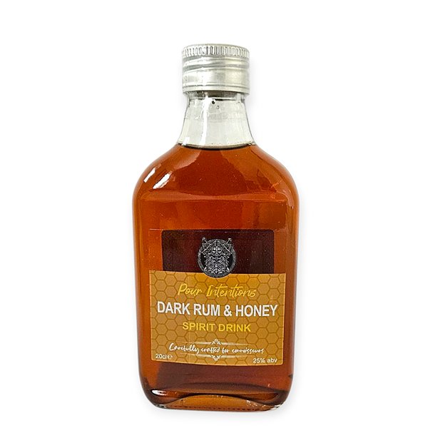 Dark Rum and Honey Spirit 20cl