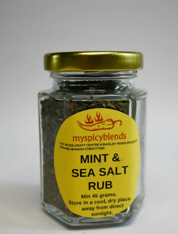 Dried Mint & Cornish Sea Salt Rub