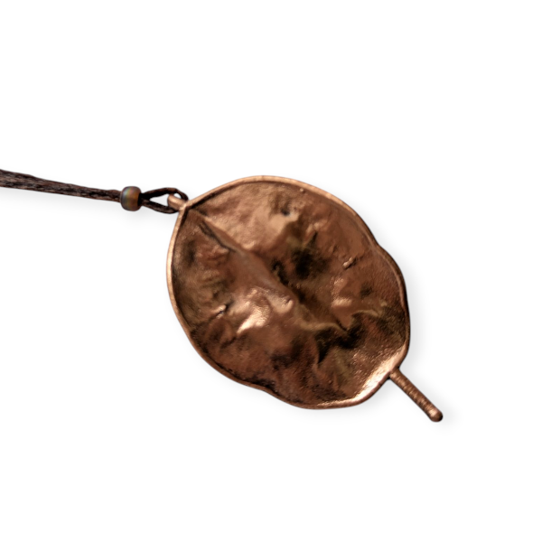 Product: Electroformed Copper Leaf Pendant