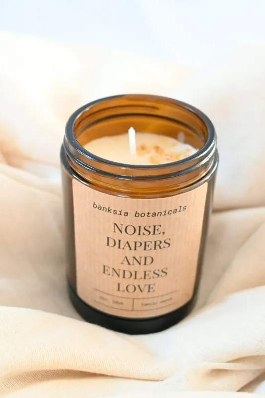 Product: Endless Love New Baby Soy Wax Candle