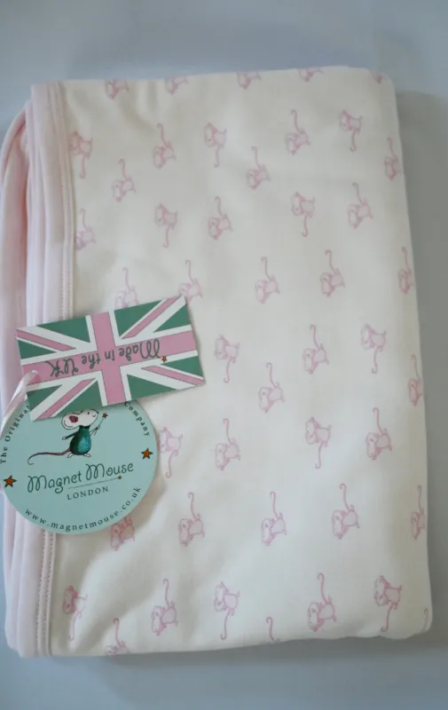 Product: Extra Large Mouse Blanket | Pink Mice