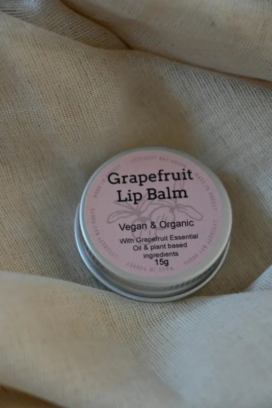 Product: Grapefruit Vegan & Organic Lip Balm ~ 15g