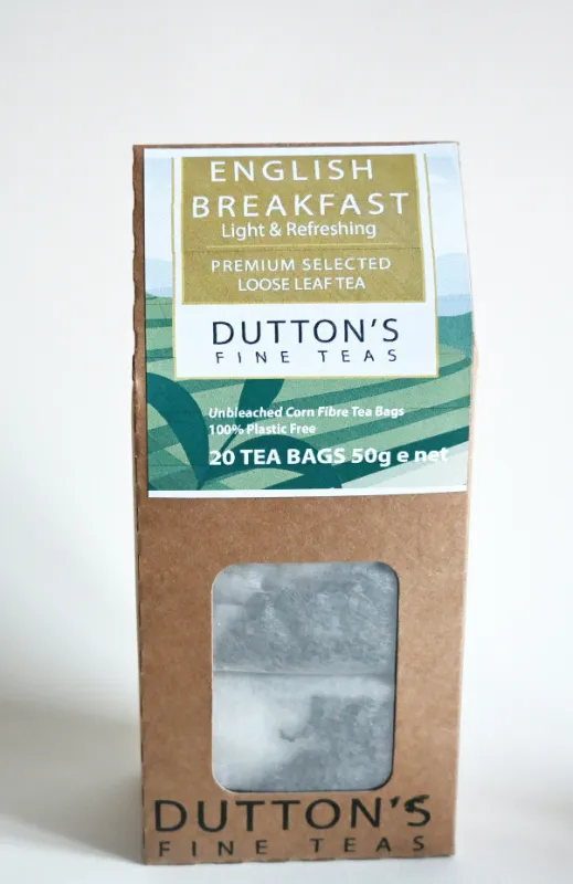 Hand-Crafted English Breakfast Tea Bags