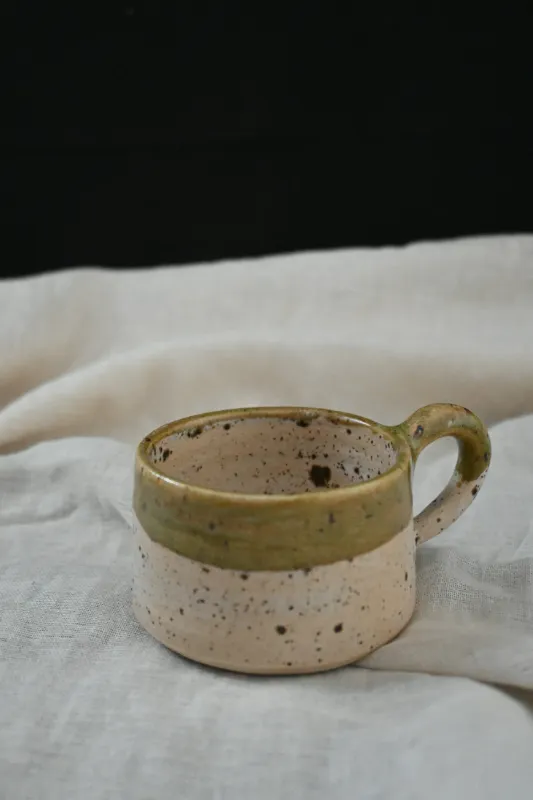 Product: Hand Thrown Green Espresso Cup