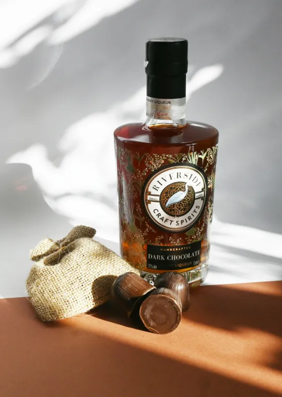 Product: Handcrafted Dark Chocolate Whisky Liqueur 35cl