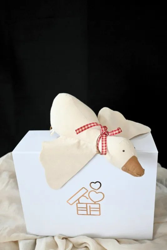 Handcrafted Flying Duck