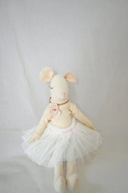 Handcrafted Mice Ballerina