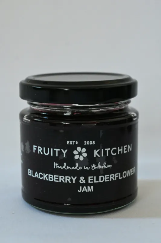 Product: Handmade Blackberry & Elderflower Jam 125g