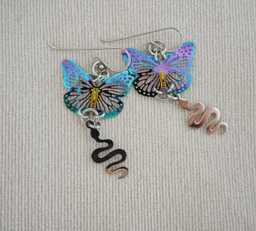 Product: Handmade Butterfly Earrings