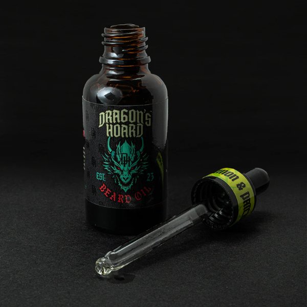 Handmade Lemon & Patchouli Beard Oil