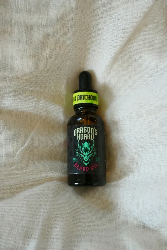 Product: Handmade Lemon & Patchouli Beard Oil
