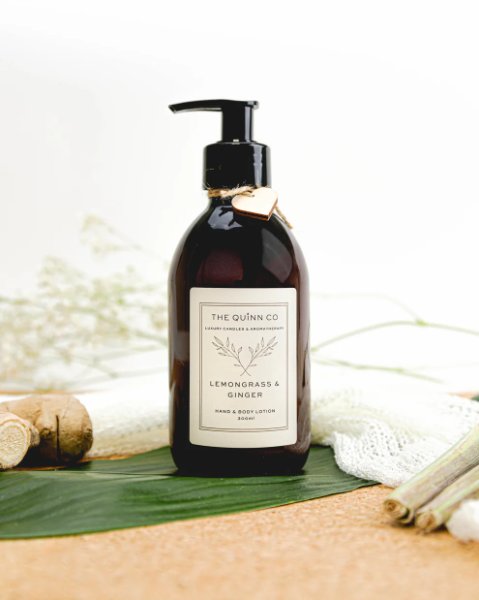 Handmade Lemongrass & Ginger Hand & Body Lotion
