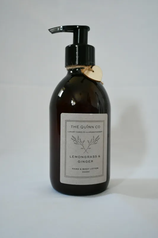 Handmade Lemongrass & Ginger Hand & Body Lotion