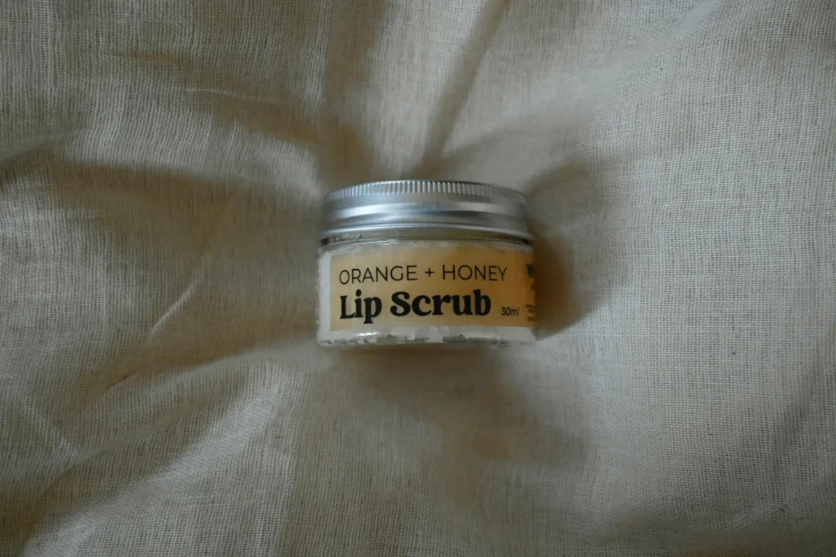 Product: Handmade Orange & Honey Lip Scrub
