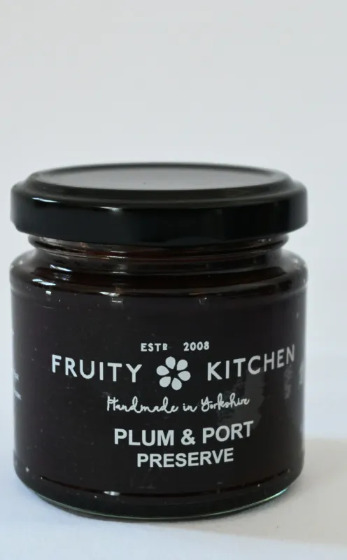 Product: Handmade Plum & Port Preserve 125g