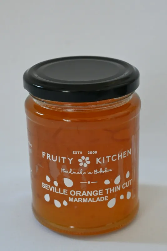 Product: Handmade Seville Orange Thin Cut Marmalade 340g