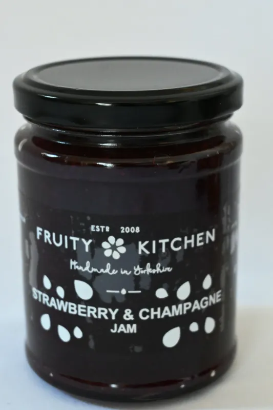 Product: Handmade Strawberry & Champagne Jam 340g