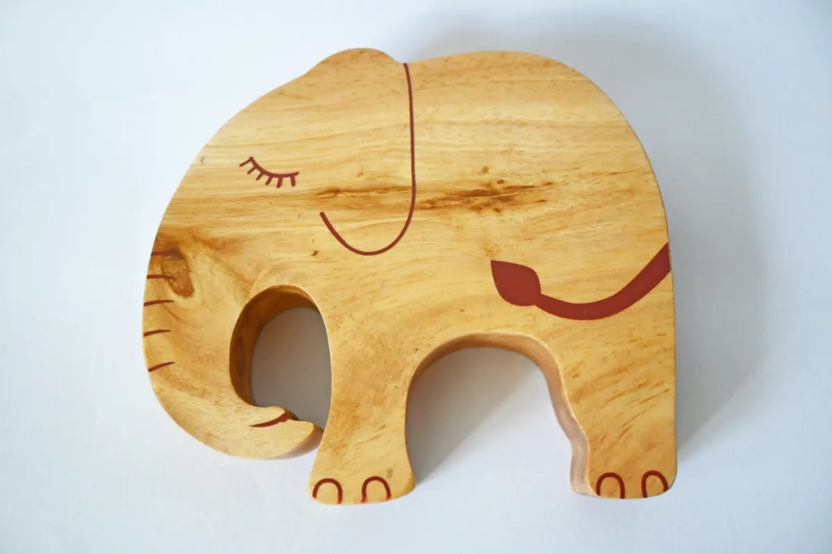 Handmade Wooden Elephant