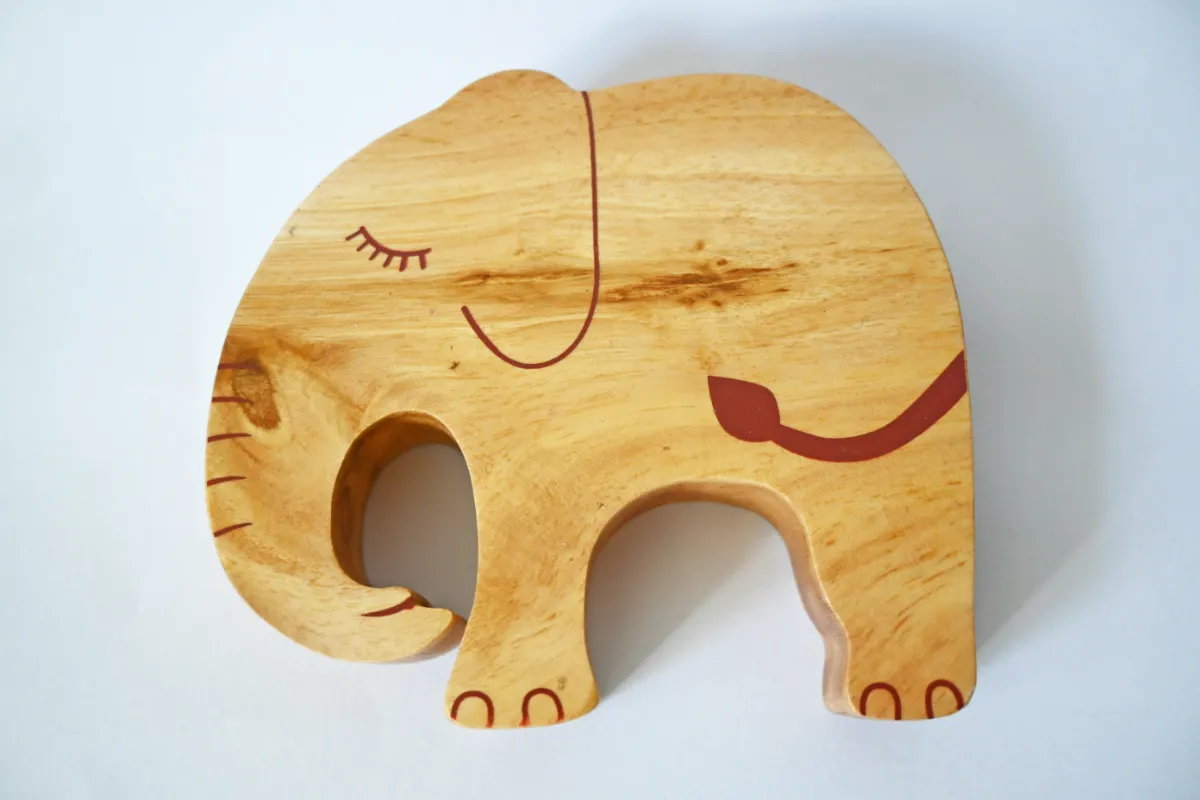 Product: Handmade Wooden Elephant
