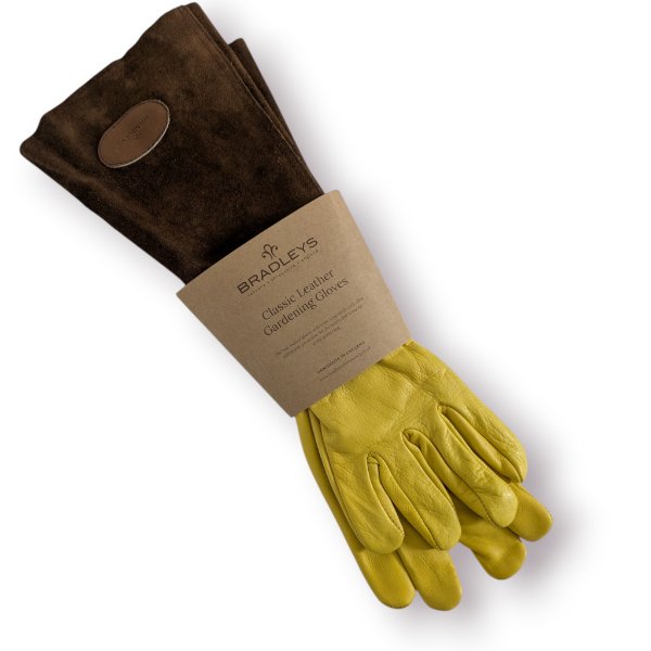Heritage Leather Gardening Gloves - Large