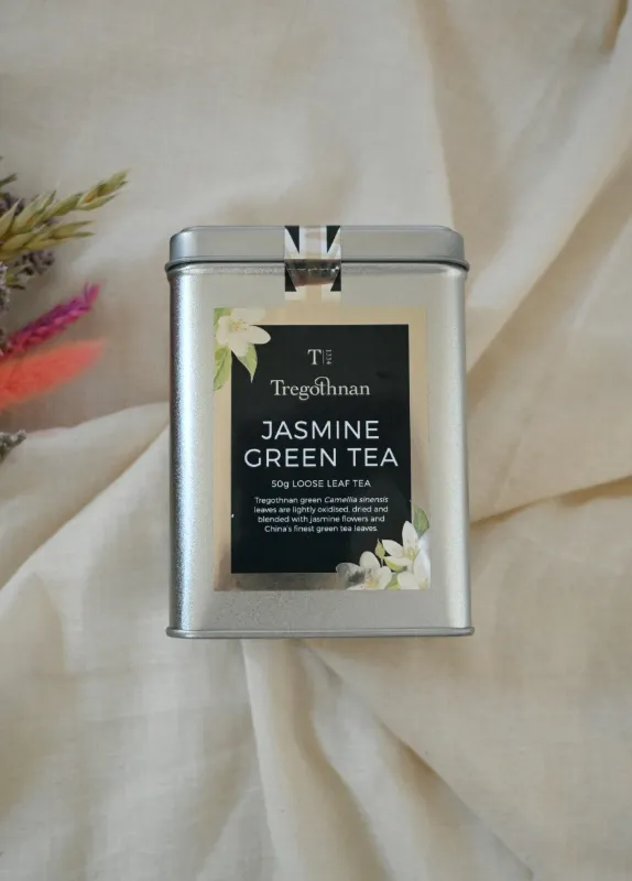Product: Jasmine Green Tea - 50g Loose - Grown in Cornwall
