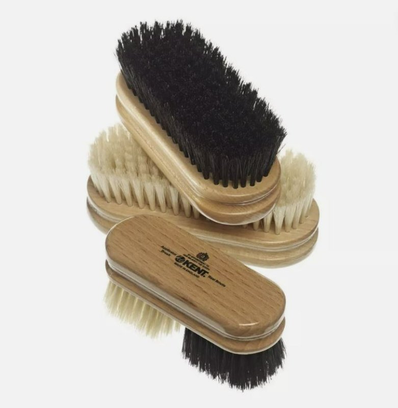 Kent Brushes Double Ended Shoe Brush