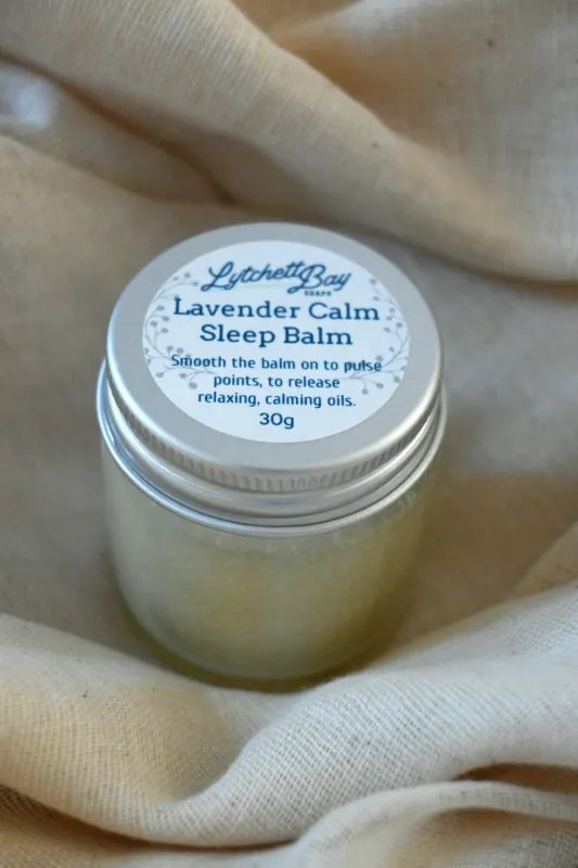 Lavender Calm Sleep Balm - 30g, Handmade In Dorset