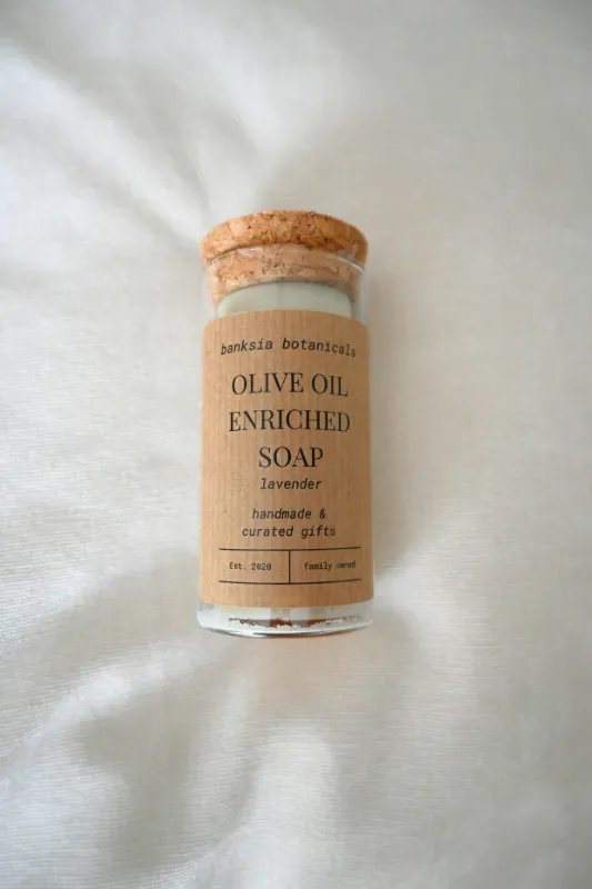 Lavender Scented Olive Oil Enriched Gift Soap
