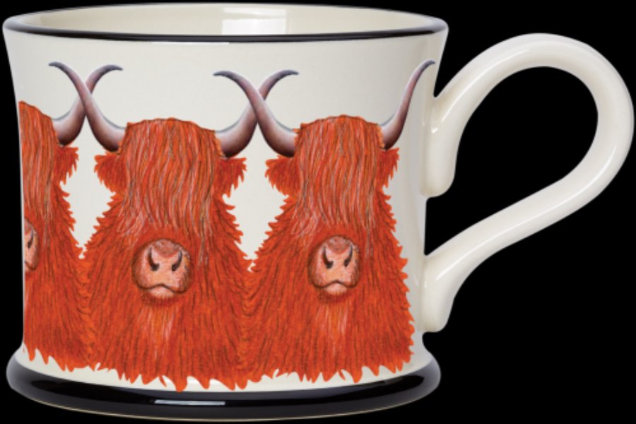 Moorland Ceramic Mug - Highland Cattle