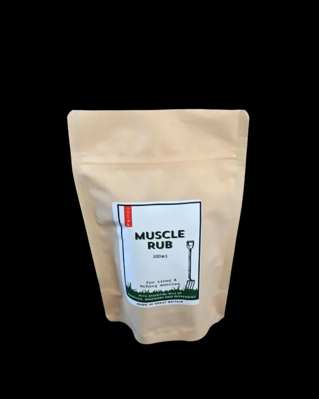 Product: Natural Gardener's Muscle Rub - Essential Oils