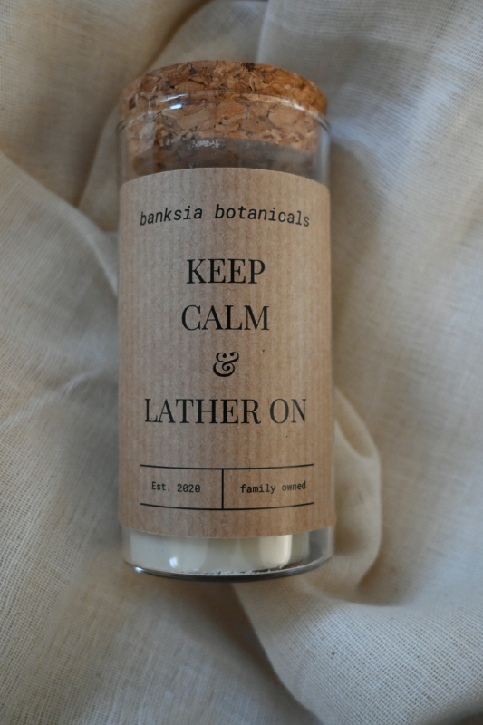 Product: Olive Oil Enriched Gift Soap - Keep Calm and Lather On