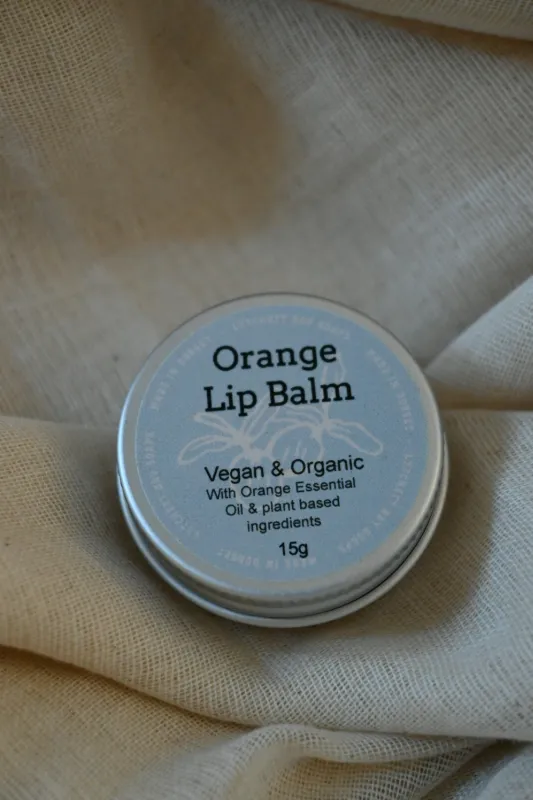 Product: Orange Vegan and Organic Lip Balm ~ 15g