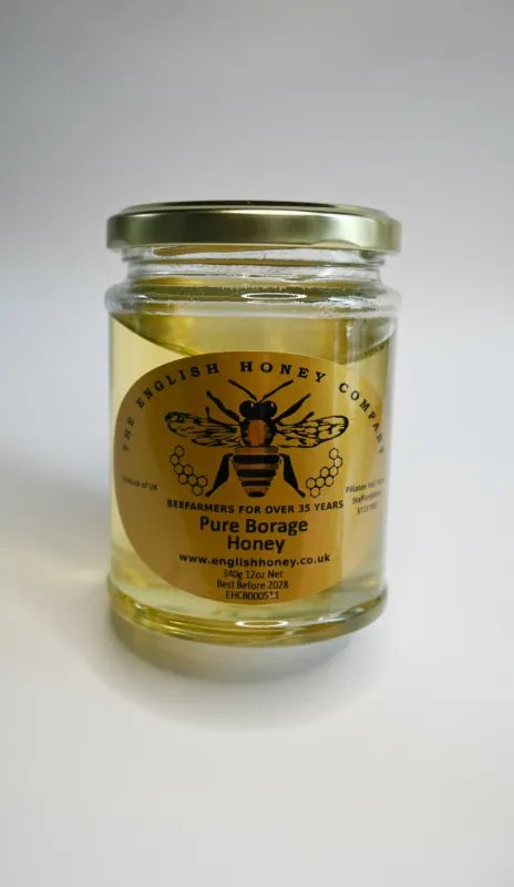 Pure English Borage Honey (340g)