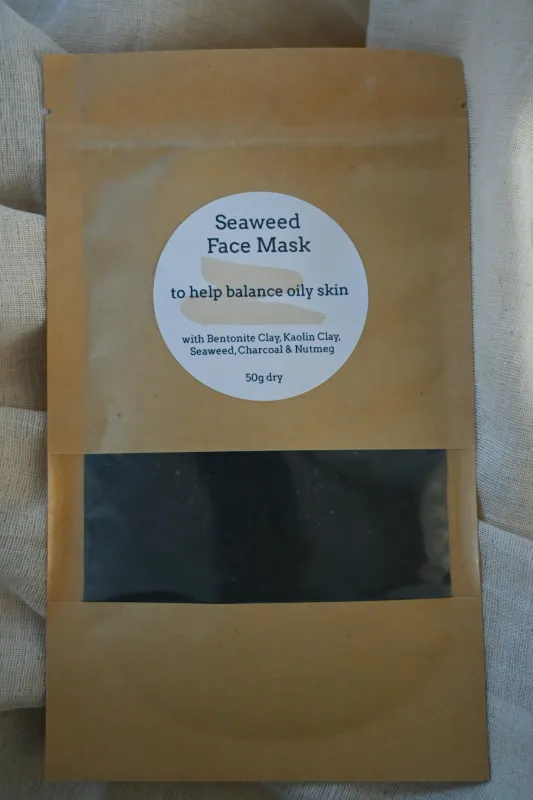 Seaweed Face Mask to help balance oily skin - 50g