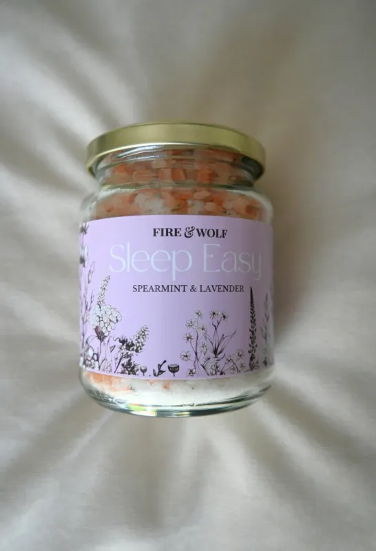 Product: Sleep Easy Botanical Salt Blend | Lavender & Spearmint