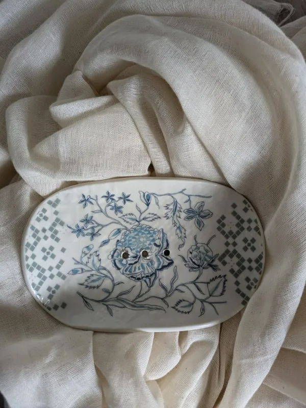 Product: Soap Dish-Peony