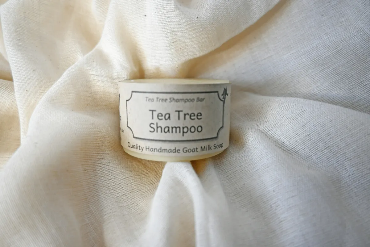Product: Tea Tree Handmade Goats Milk Shampoo Bar